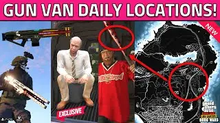 Where To Find TODAY Gun Van LOCATIONS! How To Get The RAILGUN In GTA 5 Online All Gun Van Locations