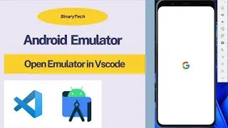 Open android emulator in VS code using extension
