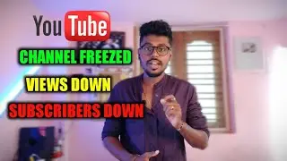 Youtube Channel Freezed😭 ! Youtube Views Subscribers Down Problem In Kannada