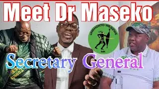 New MK Secretary General Dr Sifiso Maseko interview