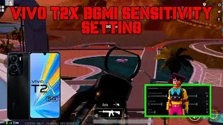 VIVO T2X BGMI SENSITIVITY SETTING || VIVO T2X PUBG SENSITIVITY SETTING || BEST SENSITIVITY SETTING
