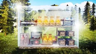 Glass House! Most Unusual Raid! Survival Rust