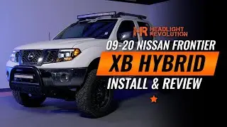 09-20 Nissan Frontier XB Hybrid Install and Review | Headlight Revolution