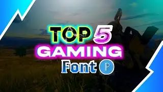 Top 5 Gaming Font Pack For Designer || Best Gaming Fonts For Thumbnail