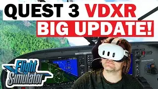 NEW QUEST 3 VDXR UPDATE ROCKS! MSFS VR SETTINGS + TOP TIPS FOR SMOOTH FPS