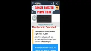 How to Cancel Amazon Prime Trial