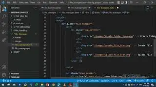 PHP Lecture 6.2 - File Manager and file handling part 1   HTML structure in Urdu