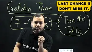 Alakh Sir's Time Table ⚡ One last hope for NEET 2024 !!