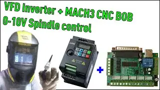 How To Setup a Spindle VFD Inverter With MACH3 CNC  0-10V Control