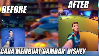 Cara merubah Foto Selfi Menjadi Poster DISNEY Yang Lagi VIRAL!!!
