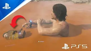 Olha o BB Nadando!!! - Death Stranding Directors Cut PS5 Gameplay