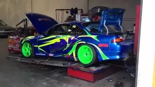 Nissan Drift S14 on the Dyno