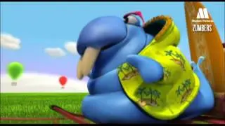 Basic Spanish for kids, learn spanish numbers with Zumbers cartoons - Turtle