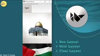 تصميم الواجهة الرسومية للمستخدم  باستخدام kivy