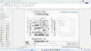Microsoft Visio: AutoCAD Drawing Converting to Visio Shapes