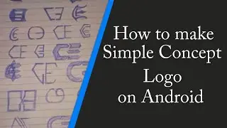 TUTORIAL how to make simple concept logo for your channel or team