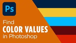 Find CMYK, RGB, HEX, and Pantone (PMS) Color Code Values in Adobe Photoshop -Graphic Design Tutorial