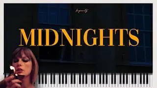 taylor swift midnights | piano [study / chill] 🎹