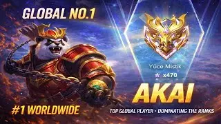 How to Play Akai Like Global Rank 1 (Full Educational Gameplay) Mobile Legends