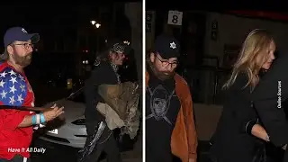 Kate Moss & Johnny Depp Reunite In UK After She Defended Her Ex Boyfriend Against Amber Heard