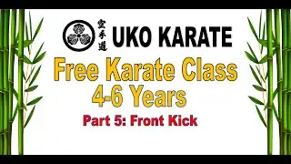 Free Karate Class for 4 - 6 Year Olds - Part 5 - UKO Karate