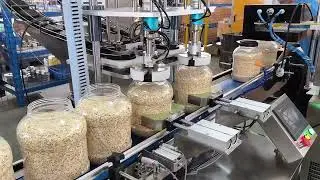 Oatmeal filling production line