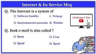 Internet and it's Service MCQ| top 50 computer questions | Internet & Networking mcq - JKSSB