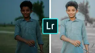 How to Edit Black and Orange - Lightroom Mobile Free DNG Presets.