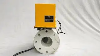 Motorised PP Ball Valve - 4 inch