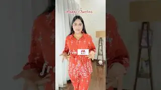 Pt-1 Rakhi outfits from Myntra || Myntra Kurta Set Haul #shorts #kurtaset