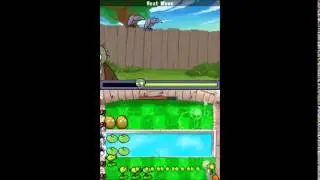 Plants vs.  Zombies DS version Heat Wave mini-game