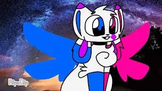 Airplane love meme // gift for Kitty Dog.  Woolfy . Qwerts
