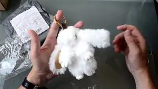 Кролик брелок на сумку