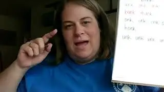 unk writing and reading words