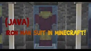 Minecraft | How to make an Iron Man suit! (Java edition!)