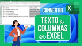 Cómo convertir textos en columnas | Tutorial Excel