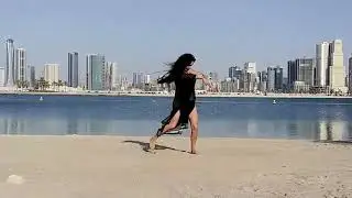 Teri aankhon ka yo kajal танец на пляже Дубай