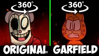 360º VR Fnf Twiddlefinger Original vs Minecraft