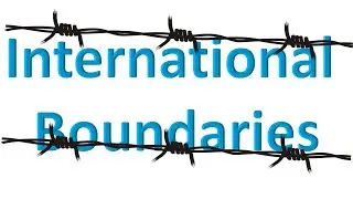 Internatioanal boundaries between different countries.(In Hindi).