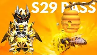 Blockman Go Skyblock || Season 29th Pass Is Here Bee Knight Cloak...