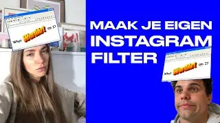 Maak je eigen Instagram filter binnen de 30 min 👀💥