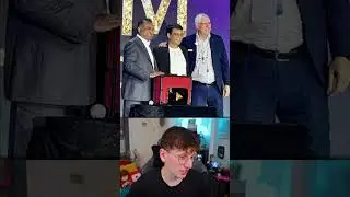 There's a NEW Custom 100M Play Button!? #shorts
