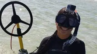 Metal Detecting w/AquaPulse @ Coin Island