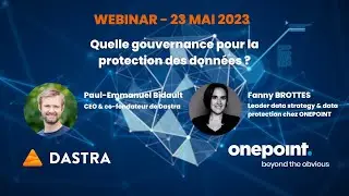 Webinaire : Quelle gouvernance pour la protection des données ?