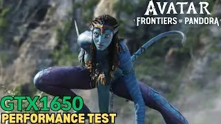 Avatar Frontiers Of Pandora GTX 1650 + Ryzen 5 3600 | 1080P 900P 720P | Performance Test