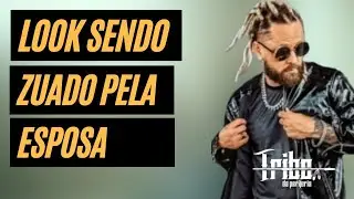 Tribo da Periferia - look kamikaz sendo zuado pela sua esposa