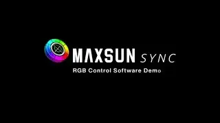 MAXSUN Sync RGB Control Software