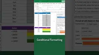 MS Excel Conditional Formatting Part 1 - Techniques and Rules 