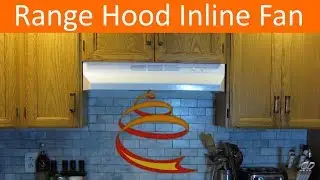 Super Quiet Range Hood with Inline Fan