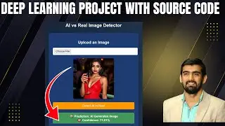 AI Image Or Real | Deep Learning Project With Code | Deepfake Image